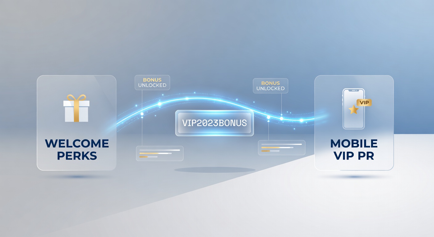 Darstellung des Übergangs von Bonus-Codes zu VIP-Programmen auf mobilen Geräten