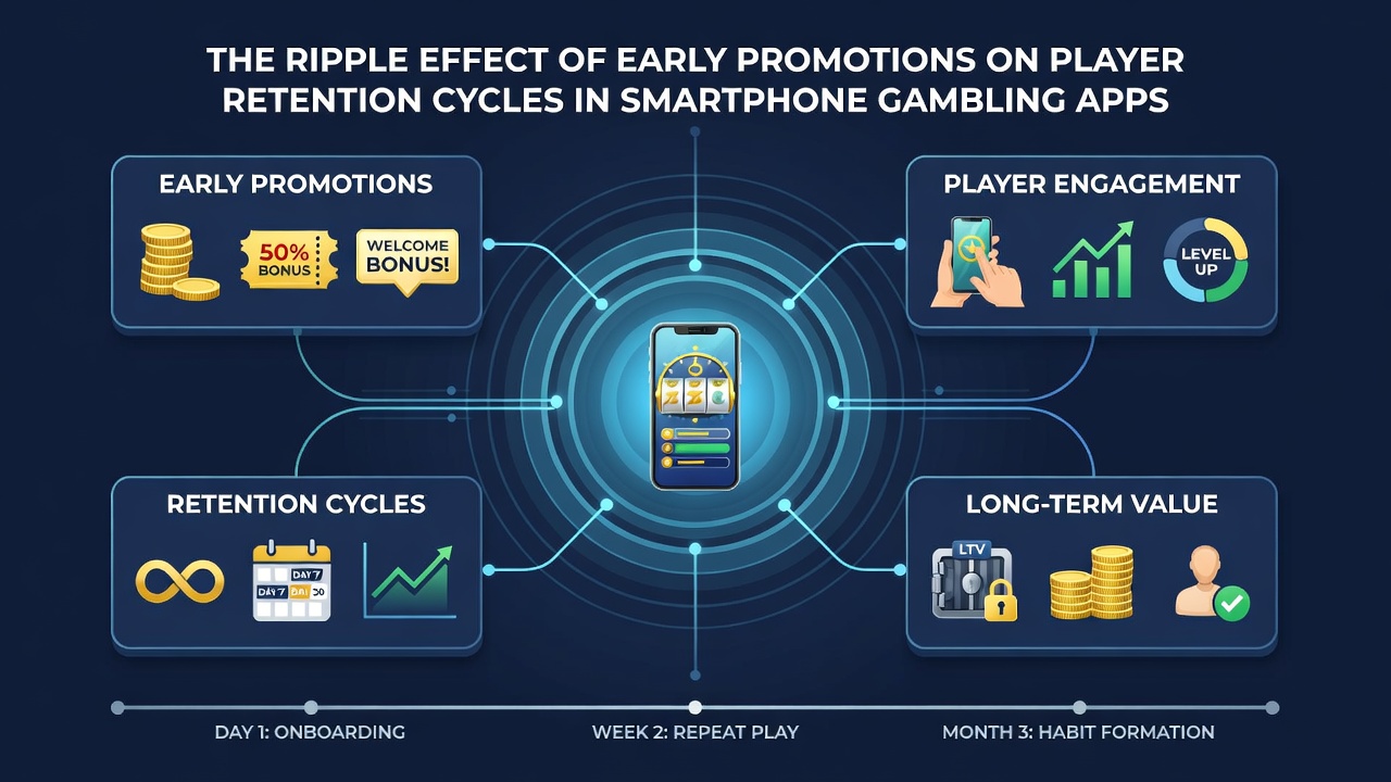 Darstellung von Bindungszyklen und Promotionseffekten in mobilen Casino-Apps